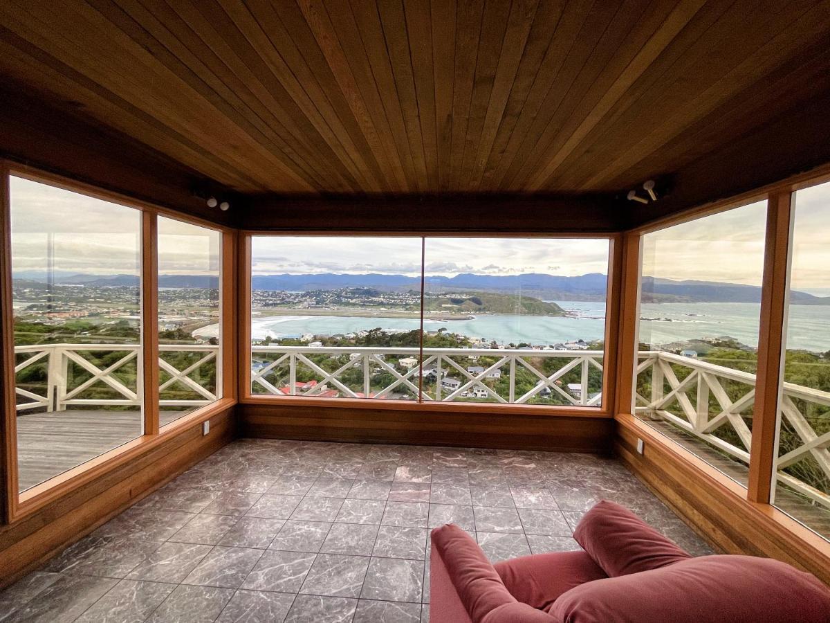 No Party Allowed,Sea View 5 Bedroom House Wellington Kültér fotó